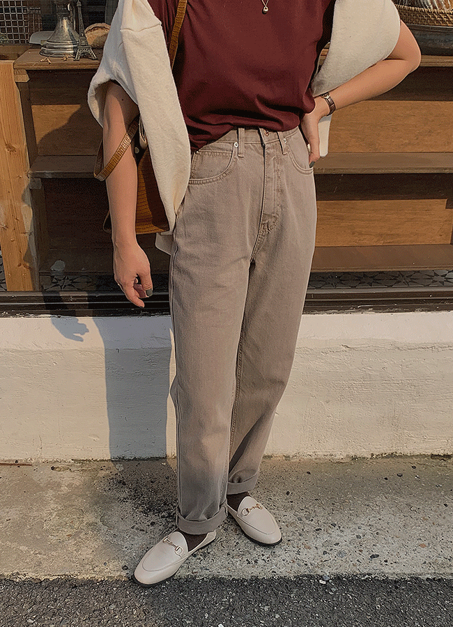 하버 워싱 (pants)(beige)르헤르